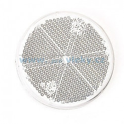 Odrazka FI61 kulatá 61mm bílá samolepící