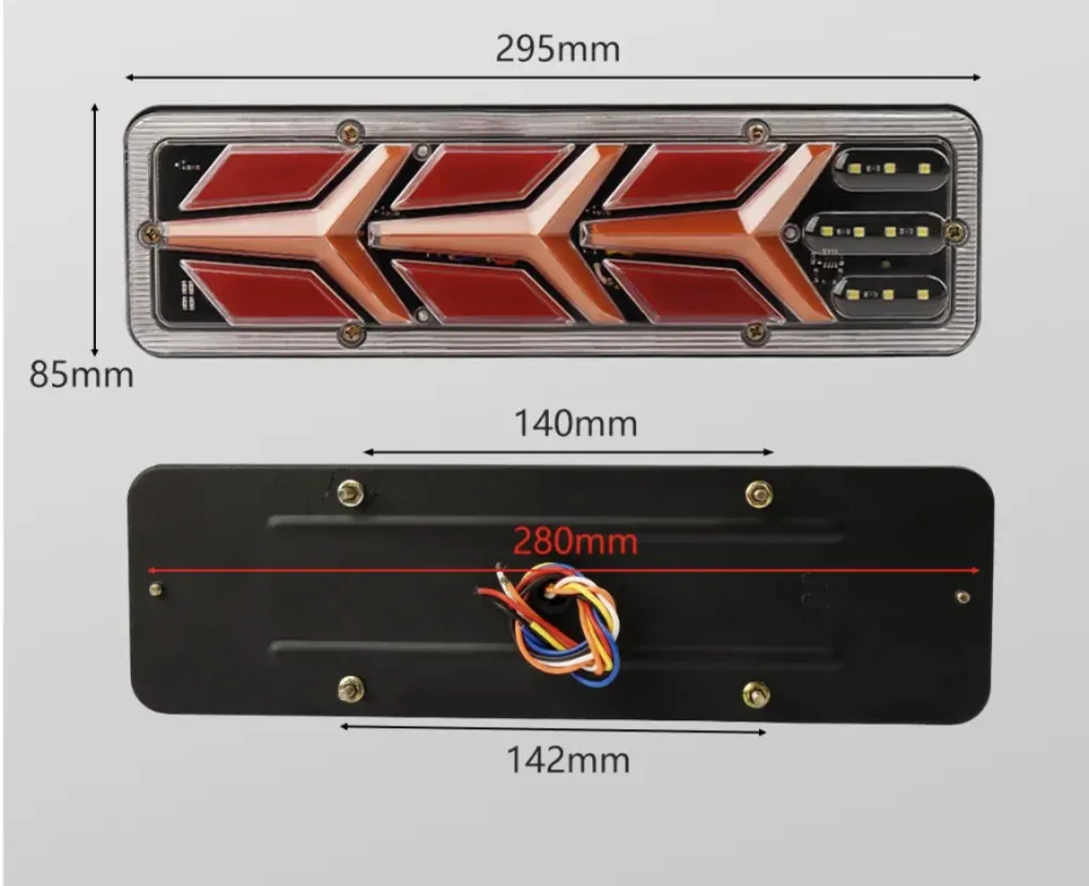 Zadní svítilna LED X